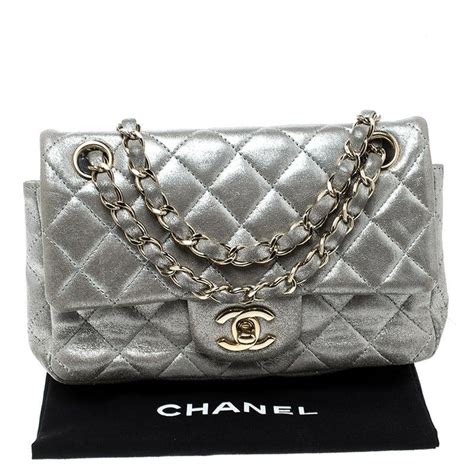 chanel purse silver|chanel purses outlet.